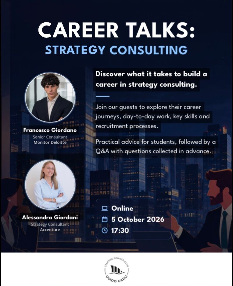 Career Talk: Strategy Consulting