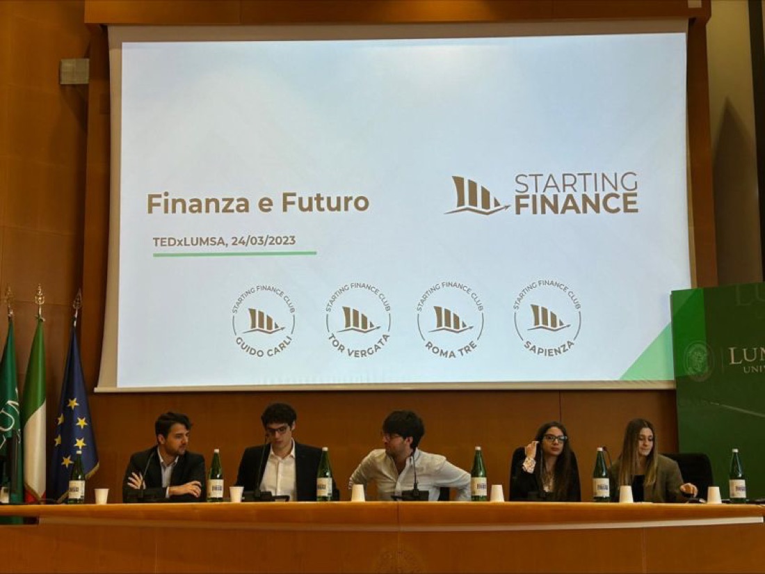 TEDxLUMSA: Finanza e Futuro