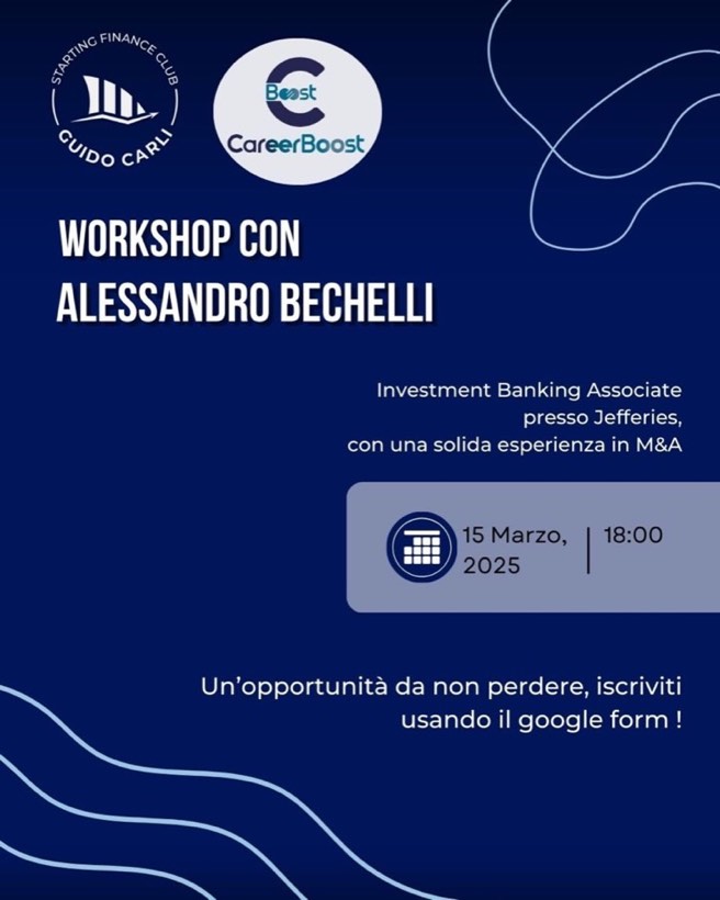 M&A workshop with Jefferies